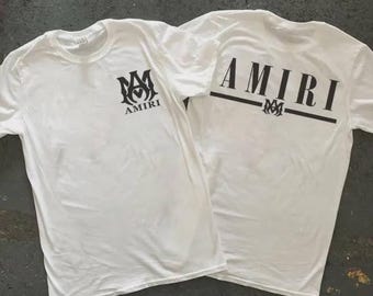 Trendy Streetwear T-Shirt | Amiri Heavyweight Unisex Crewneck T-shirts | Comfortable Unisex Shirt