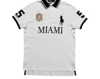 Ralph Lauren Miami Big Pony Polo White - Chief Keef City Edition