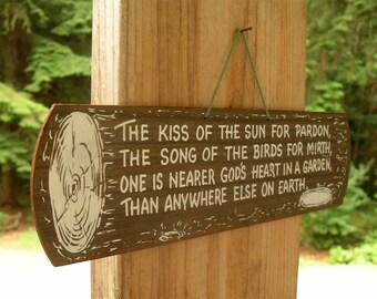 Vintage Nearer God's Heart In A Garden Motto Plaque - Etsy Singapore