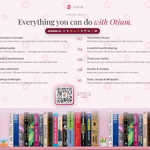Rastreador de libros digitales y diario de lectura / Registro de lectura, lista de libros pendientes, reto de lectura, rachas, estadísticas, resumen / Acceso de por vida sin suscripción imagen 2