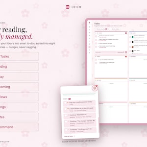 Rastreador de libros digitales y diario de lectura / Registro de lectura, lista de libros pendientes, reto de lectura, rachas, estadísticas, resumen / Acceso de por vida sin suscripción imagen 13