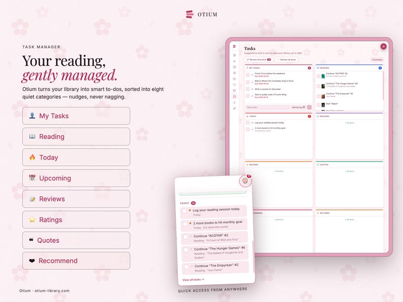 Rastreador de libros digitales y diario de lectura / Registro de lectura, lista de libros pendientes, reto de lectura, rachas, estadísticas, resumen / Acceso de por vida sin suscripción imagen 13