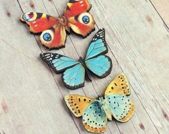 Colorful Butterfly Brooch