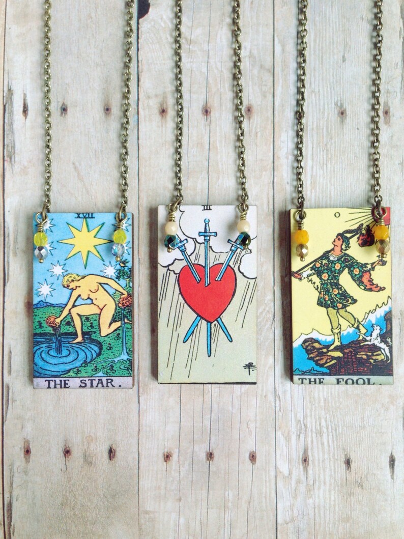 Tarot Card Necklace image 3