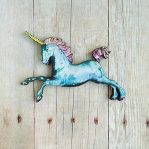 Unicorn Brooch Horse Pin Mythical Jewelry