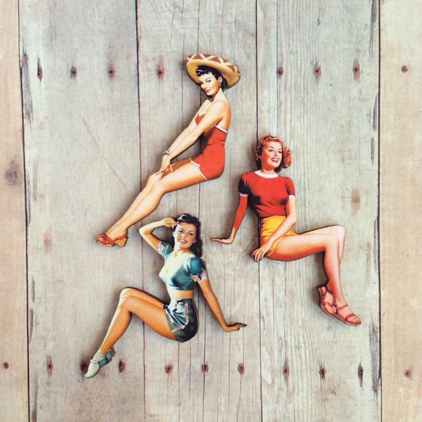 Retro Pinup Calendar Etsy