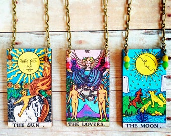 Tarot Card Necklace