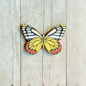 Papillon jaune Broche Insecte Bijoux