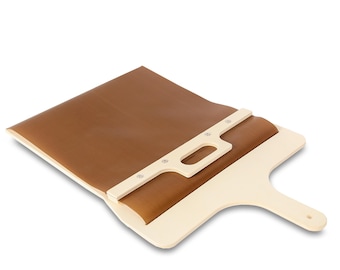Pala para pizza de madera grabada a medida, pala para servir personalizada, regalo de inauguración de casa