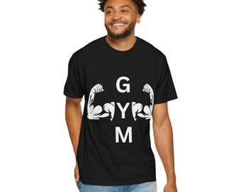 Gym Arms Graphic T-shirt | Dumbbell Fitness Workout Tee