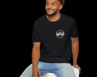 Focus Muscle Man T-Shirt | Gym Workout Tee, Black Graphic Shirt