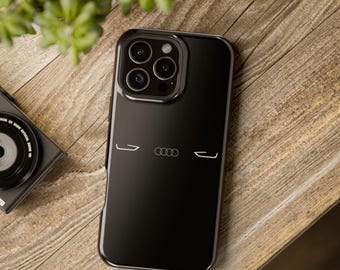 Audi Minimalist Phone Case | MagSafe Compatible Impact-Resistant iPhone Case