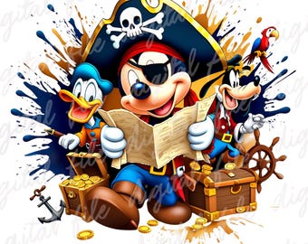 Mickey Mouse Acuarela Salpicadura PNG, Camiseta de Personajes de Dibujos Animados, Cumpleaños de Mickey Mouse PNG
