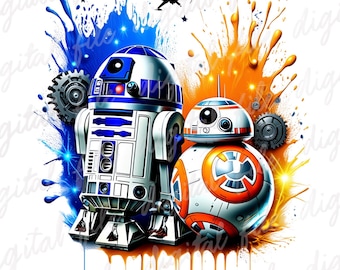 Star Wars Splash Png and Watercolor Png Sublimation, Star Wars Movie Png, Tshirt Design Png