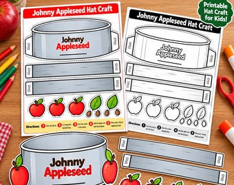 Johnny Appleseed Hat Craft