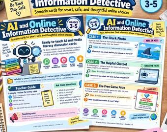 AI and Online Information Safety | Social Media Literacy & Digital Citizenship