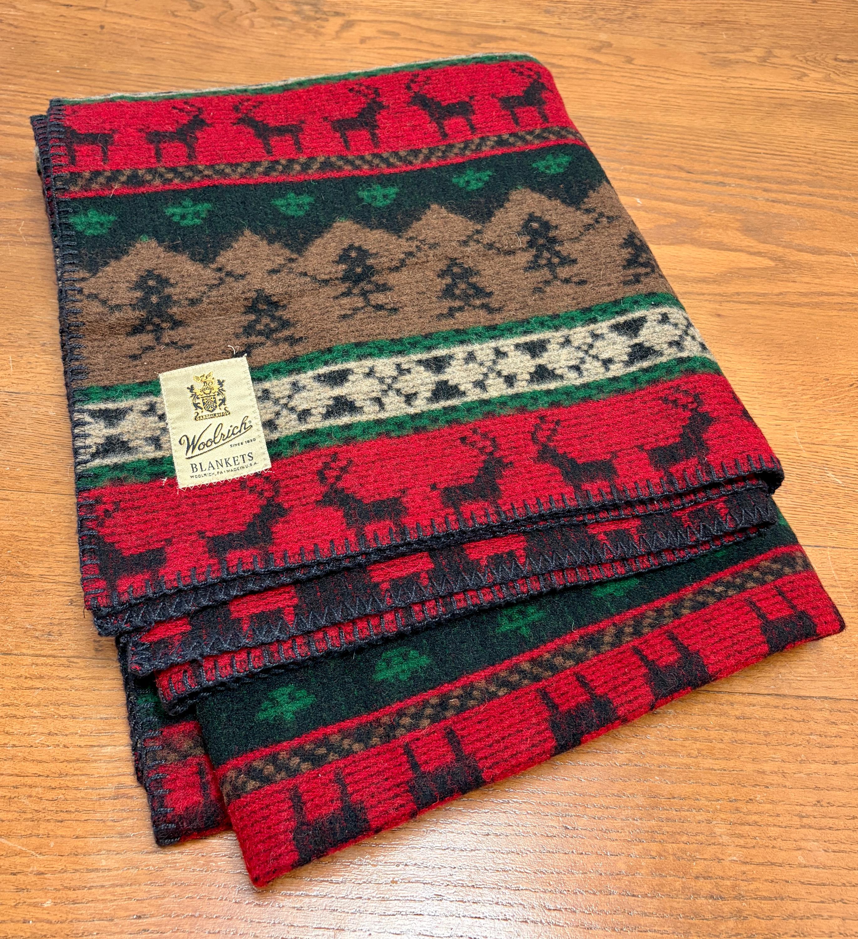 Vintage Woolrich Blanket - Etsy