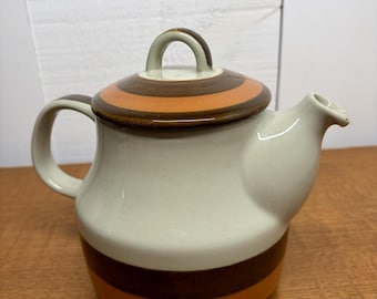 Tetera vintage Rörstrand Annika de Marianne Westman, tetera sueca de gres de los años 70
