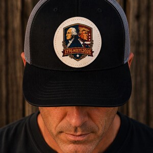 Gorra de camionero "1776 Meets 2026", gorra patriótica del 250 aniversario de Estados Unidos