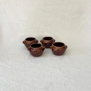 Mini vasi McCoy vintage / Set di 4