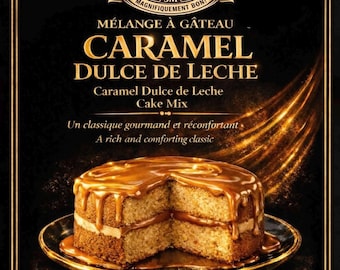 Dulce de Leche Caramel Cake Mix | Dulce de Leche Cake Mix | Decadent Dessert / Easy Dessert | Sugarmamie
