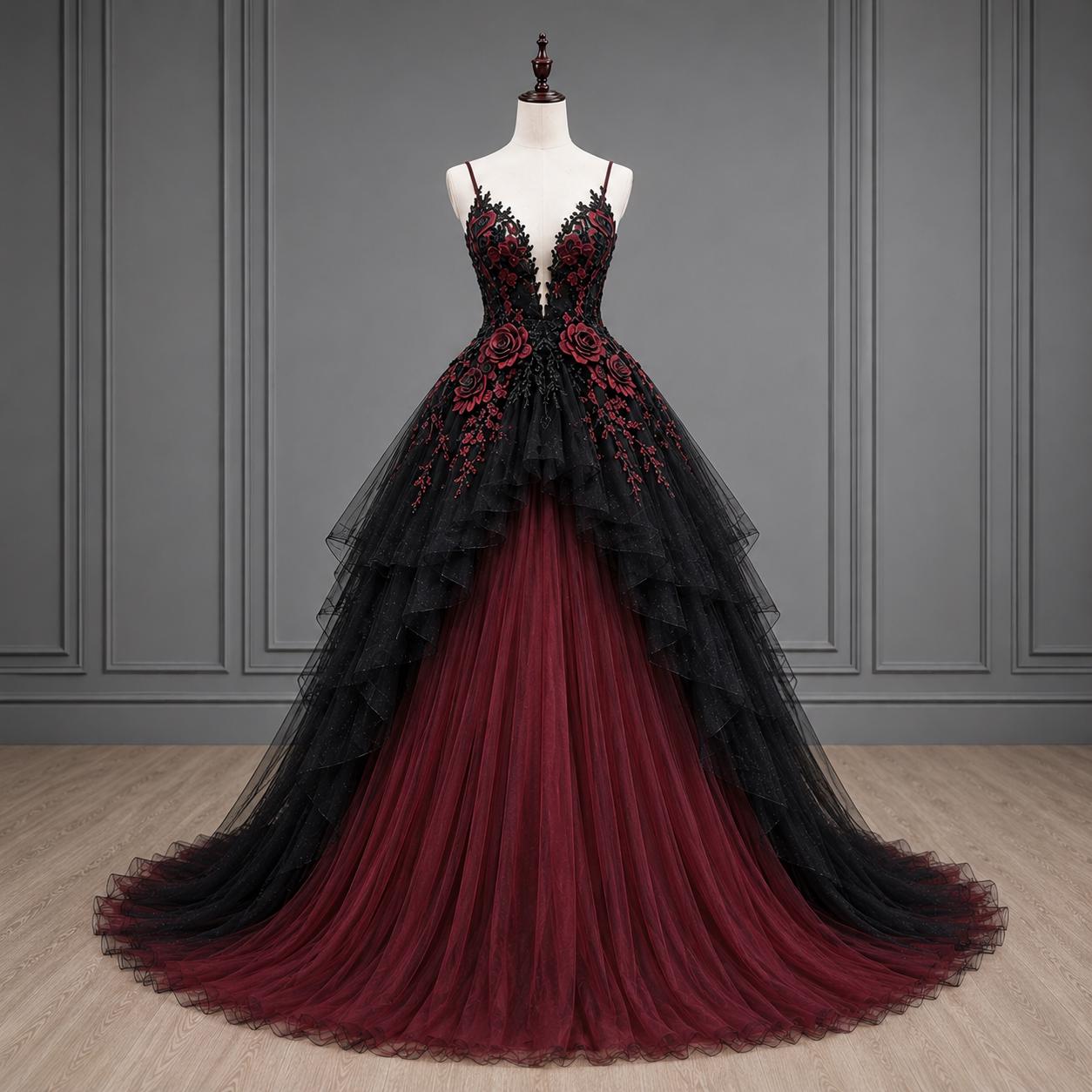 Dark Fairy Ball Gown Dress - Etsy