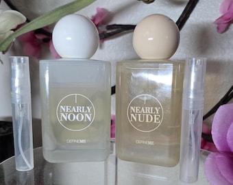 Nearly Noon + Nearly Nude Perfume Sample Bundle | Try Before You Buy