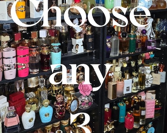 Viral Middle Eastern Perfumes | Pick Any Three (3) Sample Bundle | Try Before You Buy