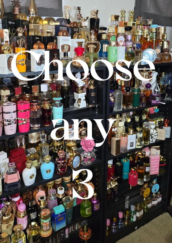 Viral Middle Eastern Perfumes | Pick Any Three (3) Sample Bundle | Try Before You Buy