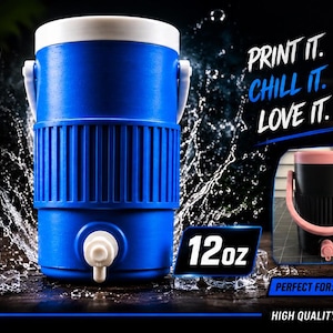 Pop can jug koozie cooler STL Files only