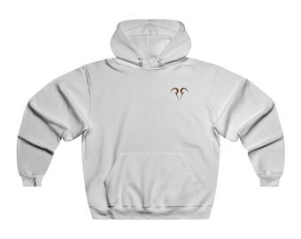 Felpa con cappuccio e scritta GOAT sul retro / Felpa con cappuccio con cappuccio