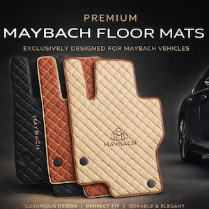 For MAYBACH S600 Pullman car floor mats, custom leather floor mats made to order, MAYBACH premium car floor mats, Maybach car accessory, A++