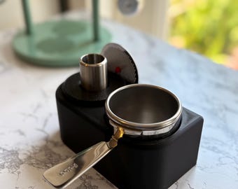 Espresso Organizer for Cafelat Robot with Tamper Guide