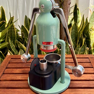 Organizador de espresso para Cafelat Robot con guía para prensador