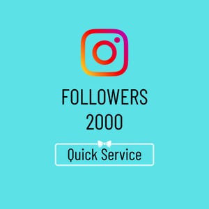 2000 Instagram Followers – Fast Delivery & Safe Growth Service