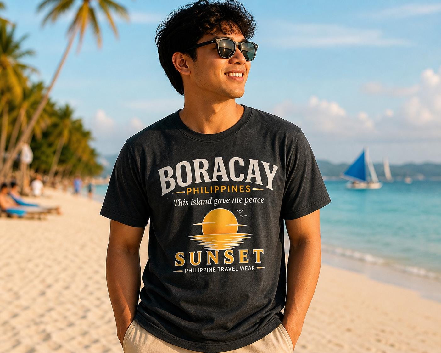 Boracay t shirt - Etsy 日本