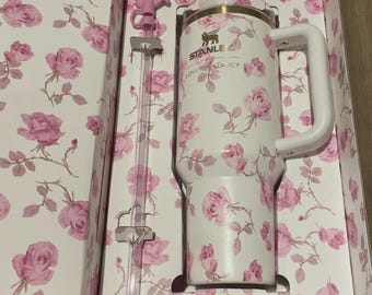 Imperméable Stanley x Love Shack Fancy Ribbon Rosa 40 oz NOUVEAU AUTHENTIQUE LIMITÉ