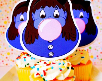 Adornos para cupcakes de burbujas