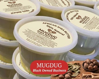 Manteca de karité africana cruda: 100% pura, sin refinar, hidratante virgen.