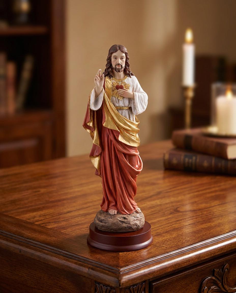 イエス・キリスト像 Jesus Statue アンティーク 木彫り彫刻 Jesus Statue - Etsy