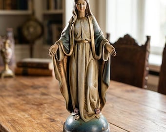 Our Lady of Grace Resin Statue | Avalon Gallery Catholic Statue | Mary Home & Garden Décor | Religious Gift for Devotion