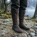 Medieval Viking Boots, Renaissance Fantasy Shoes, Gothic Pirate Cosplay Boots, Steampunk LARP Footwear, Knight Costume Boots product logo