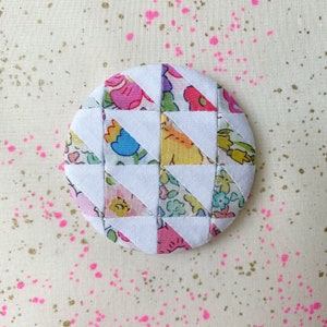 Liberty Fabric Mini Quilt Magnet