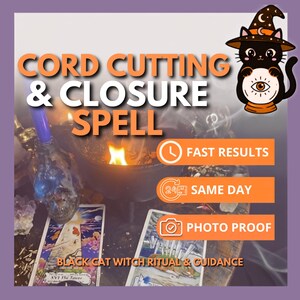 Cord Cutting Spell Tarot Reading | Personalized Attachment Insight, Boundary Guidance, Closure & Written PDF