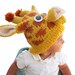 M Langley Gerecenseerd PATTERN - Knit Giraffe Hat