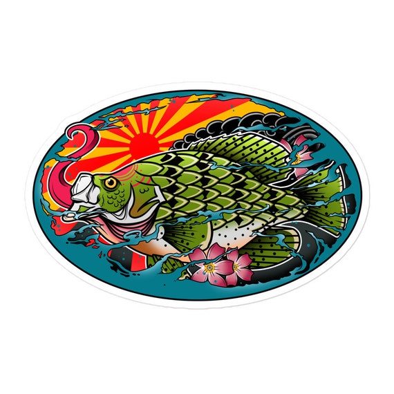 Buy Crappie Tattoo Sticker Cool Crappie Fishing Decal Online in India 