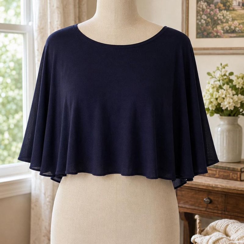 Open Front Capelet Womens - Etsy