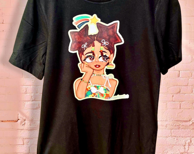 Zuri Original Art T-shirt Size Small Unisex