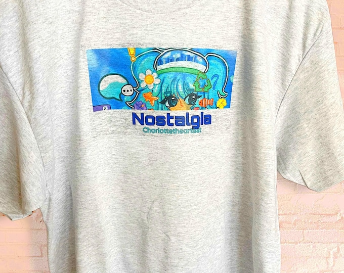 Zyla (Nostalgia) Original Art T-Shirt Unisex Size Large