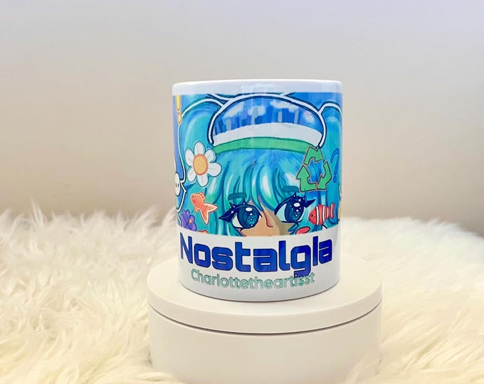 Zyla (Nostalgia) Cropped Eyes Original Art Coffee Mug